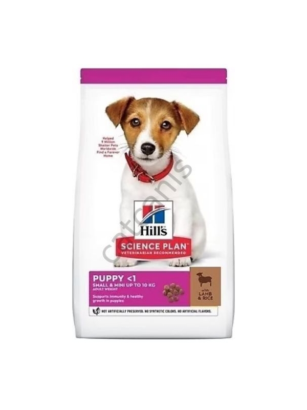 Hills Puppy Mini Küçük Irk Kuzulu Yavru Köpek Maması 1,5 kg