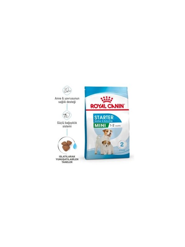 Royal Canin Mini Starter Küçük Irk Anne ve Yavru Köpek Maması 4 kg