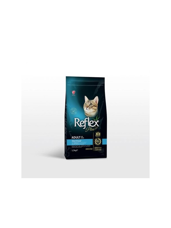 Reflex Plus Kısırlaştırılmış Somonlu Yetişkin Kedi Maması 1,5 Kg