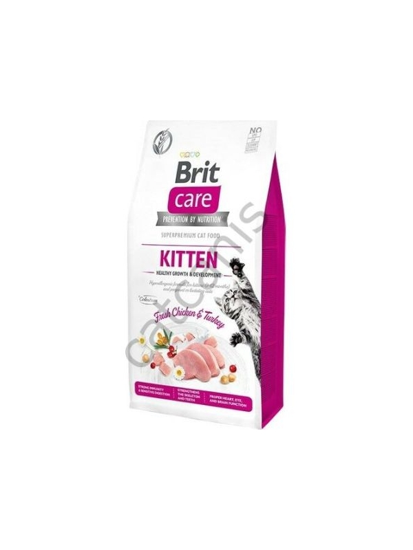 Brit Care Kitten Tavuklu ve Hindili 7 kg Yavru Kedi Maması