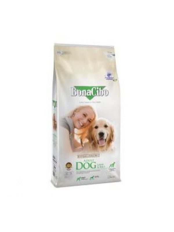 BonaCibo Adult Dog Lamb & Rice Kuzu Etli ve Pirinçli Yetişkin Köpek Maması 15 Kg