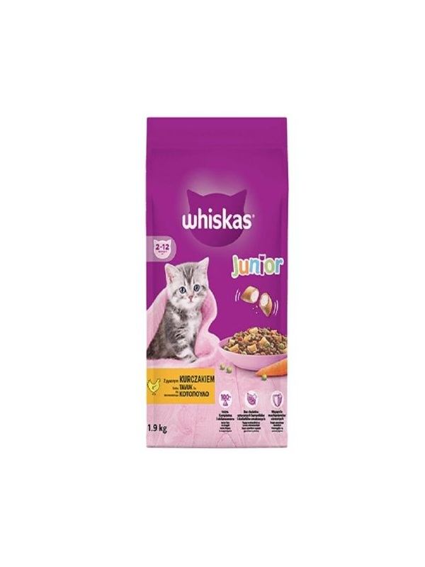 Whiskas Yavru Tavuklu Kuru Mama 1,9 Kg