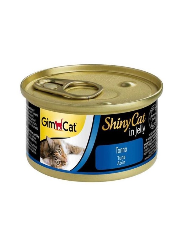 GimCat Shinycat Konserve Kedi Maması Tuna Balıklı 70 Gr (24 Adet)