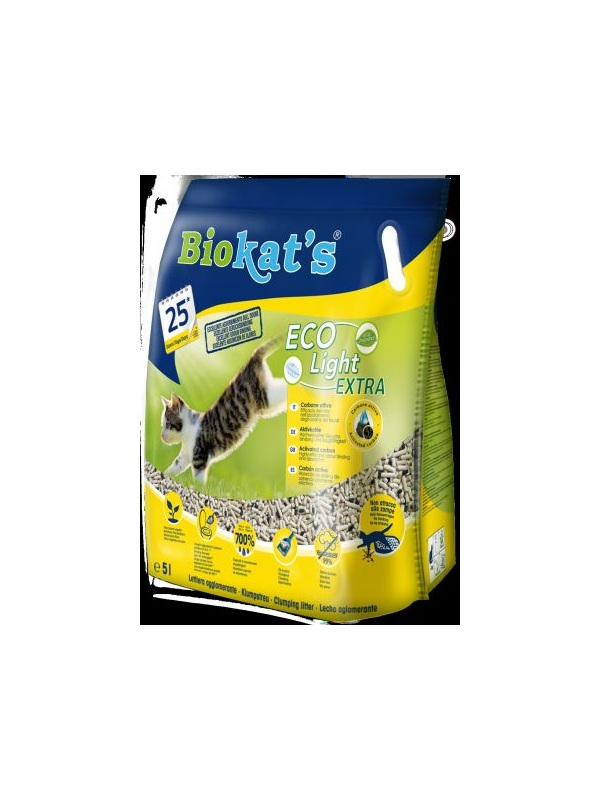 Biokat's Eco Light Extra Aktif Karbonlu Pelet Kedi Kumu 5 LT