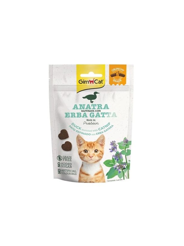 Gimcat Crunchy Ördekli Ve Catnipli Tahılsız Kedi Ödülü 50 gr