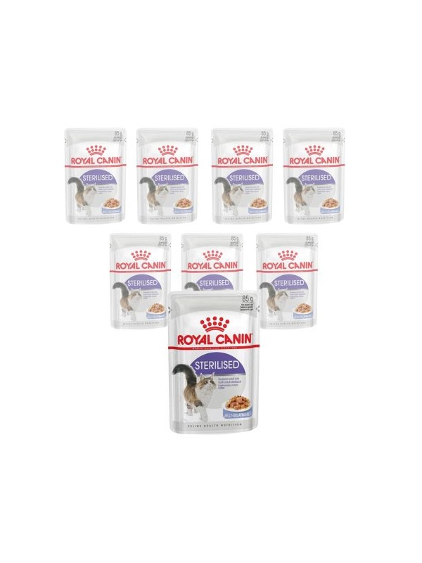 Royal Canin Sterilised Jelly Kısırlaştırılmış Kedi Konservesi 85 Gr (12 Adet)