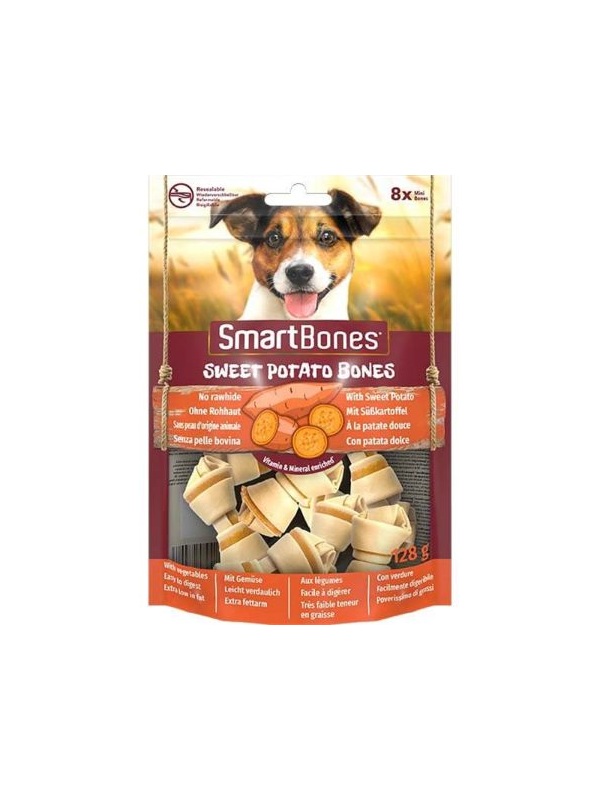 Smart Bones Mini Sweet Potato Tatlı Patatesli Küçük Irk Köpek Ödülü  8 Adet