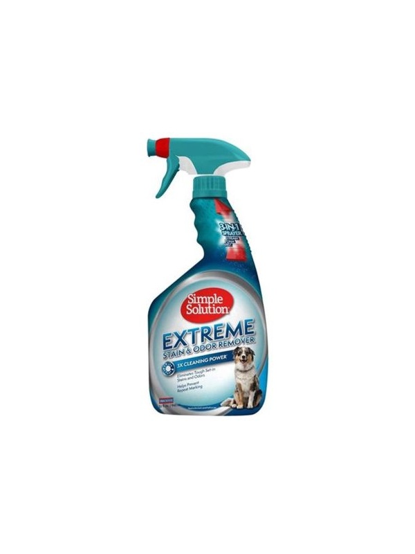 Kit Pulizia Macchie Animali - Simple Solution Elimina Odori E Urina Per Cani E Gatti