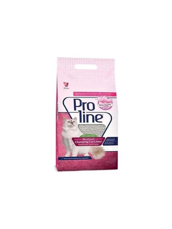 Proline Bentonit Pudralı İnce Kedi Kumu 20 LT