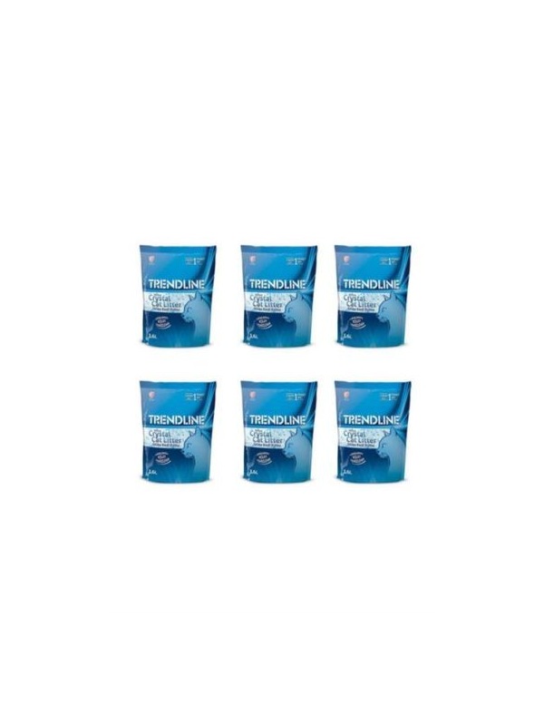 Trendline Tozsuz Silika Kedi Kumu 3.6 Lt X6 Adet