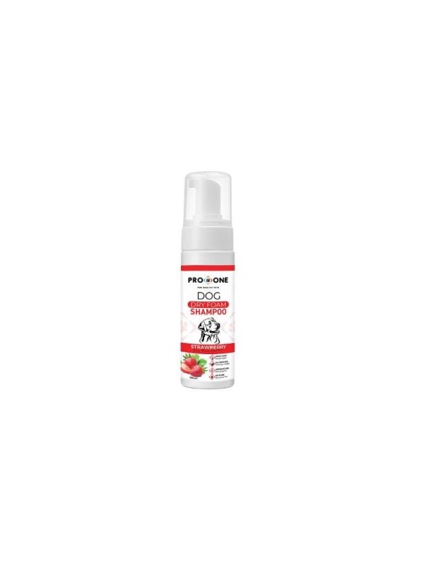 Pro One Çilek Aromalı Köpeklerler için Kuru Köpük Şampuanı 200 Ml