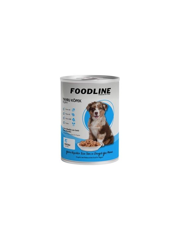 Foodline Kuzu Etli Yavru Köpek Konservesi 400 Gr