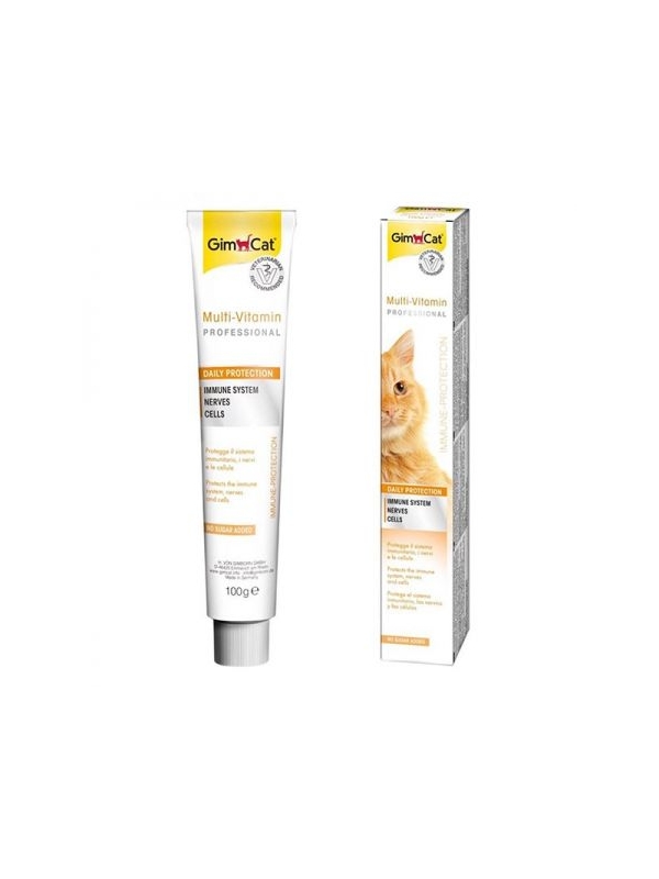 Gimcat Multi Vitamin Paste 12 Vitaminli Kedi Malt Macunu 100 Gr