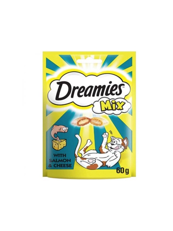 Dreamies Somon ve Peynirli Mix Kedi Ödül Maması 60 Gr