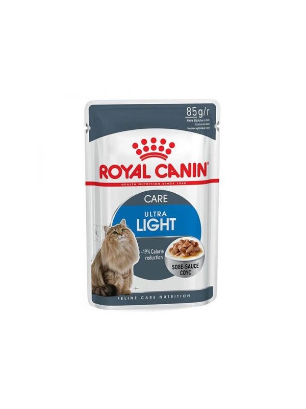Royal Canin Ultra Light Gravy Pouch Diyet Kedi Maması 85 Gr