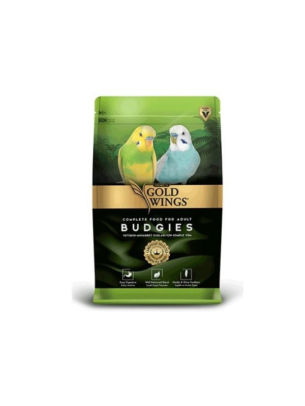 Gold Wings Premium Muhabbet Kuşu Yemi 1 Kg