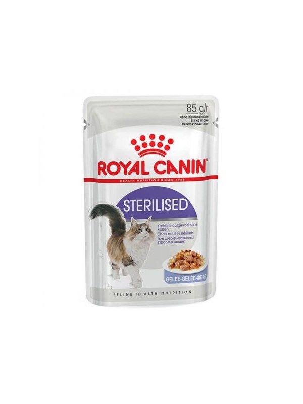 Royal Canin Sterilised Jelly Pouch Kısırlaştırılmış Kedi Maması 85 Gr