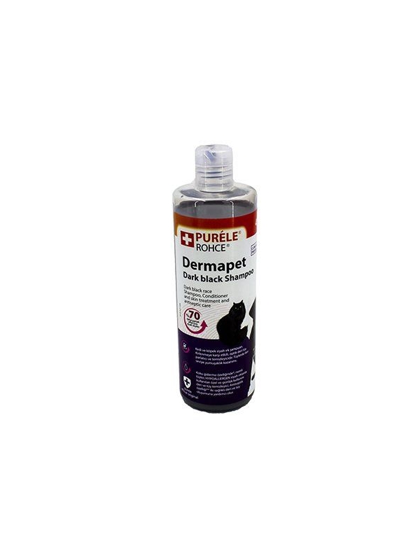 Purele Dermapet Dermatolojik Siyah Kedi ve Köpek Şampuanı 450 Ml