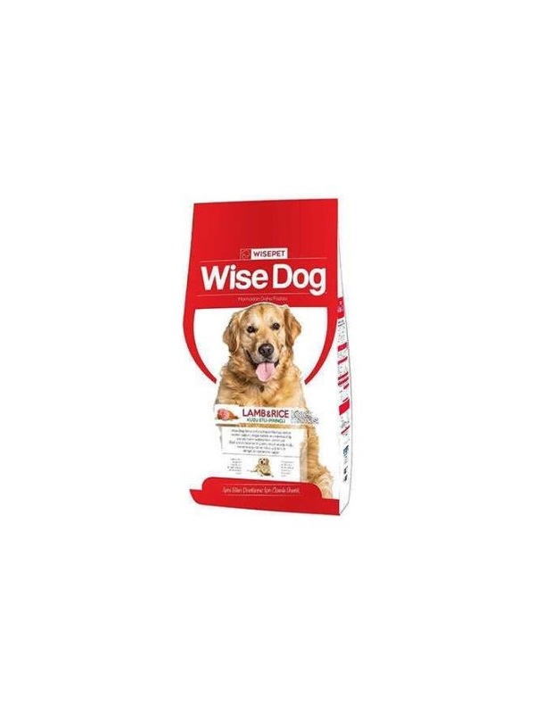 Wise Dog Kuzu Etli ve Pirinçli Yetişkin Köpek Maması 15 Kg