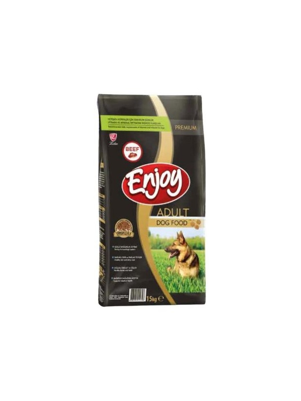 Enjoy Biftekli Yetişkin Köpek Maması 15 kg