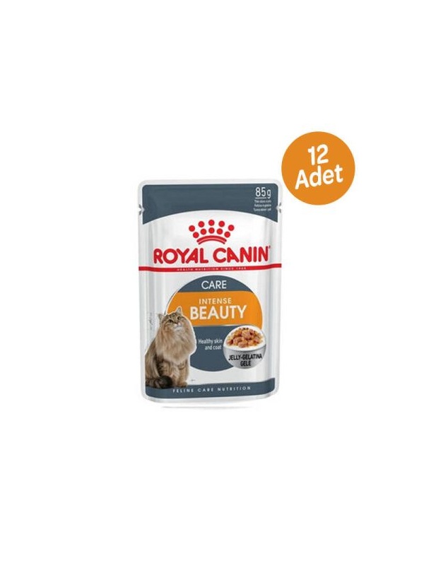 Royal Canin Hair&Skin Jelly Kedi Konservesi 85 GR * 12 ADET