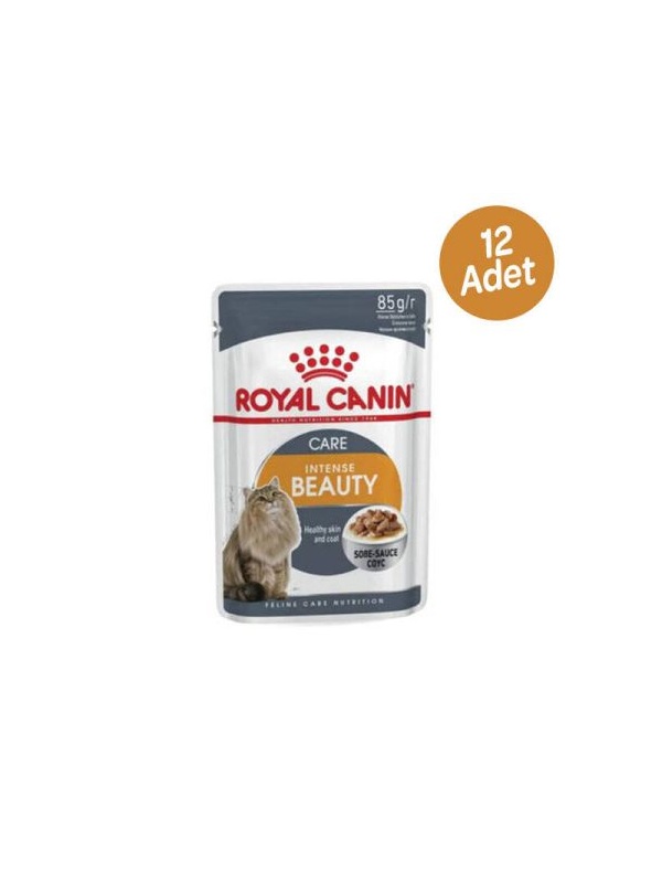 Royal Canin Hair&Skin Gravy Kedi Yaş Maması 85 gr * 12 Adet