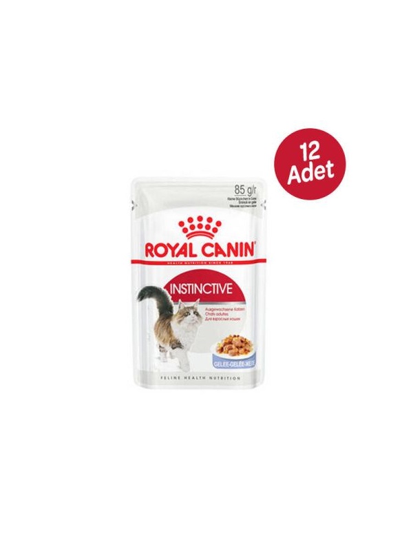 Royal Canin İnstinctive Jelly Kedi Konserve Maması 85 GR * 12 Adet