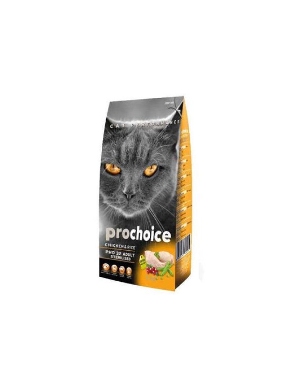 Pro Choice Kısırlaştırılmış Kedi Maması 15 KG