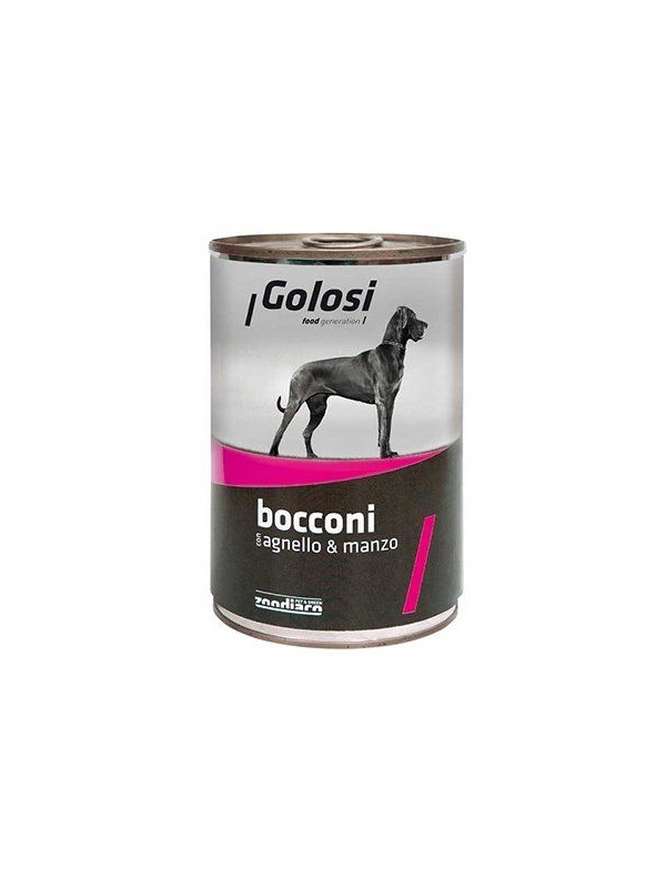 Golosi Sığır ve Kuzu Etli Yetişkin Köpek Konservesi 400 Gr