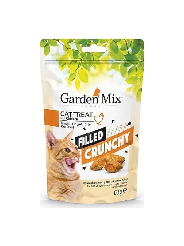 GARDENMİX TAVUKLU İÇİ DOLGULU KEDİ ÖDÜLÜ 60GR