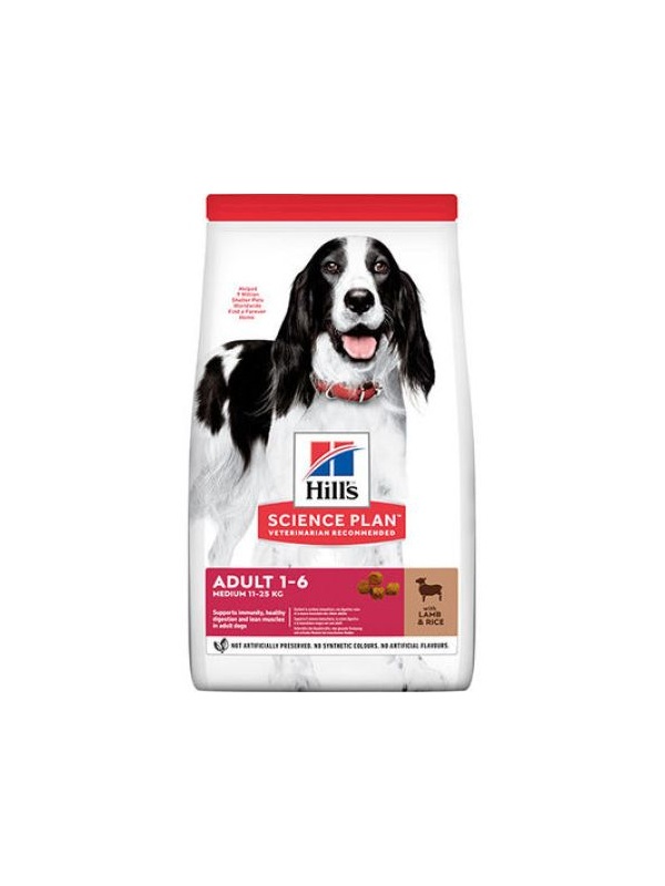 Hills Medium Kuzulu Yetişkin Köpek Maması 14 Kg