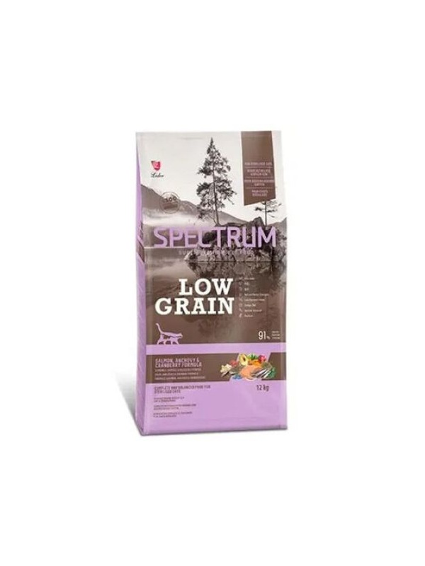 Spectrum Low Grain Sterilised Somon Kısırlaştırılmış Kedi Maması 12 Kg