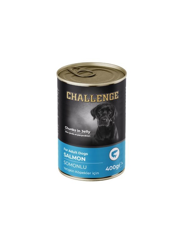 Challenge Somonlu Yetişkin Köpek Konservesi 400 gr