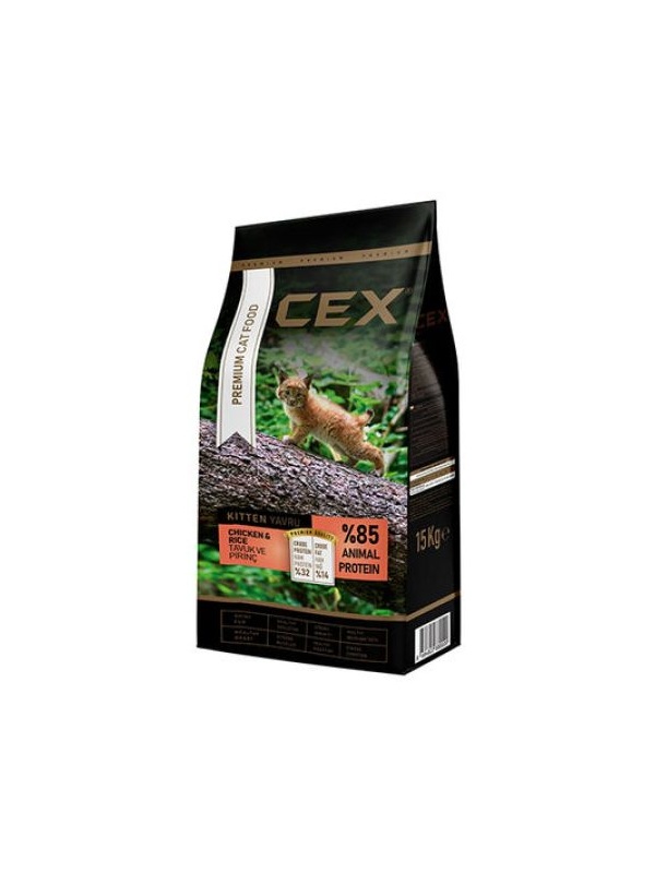 Cex Premium Kitten Tavuk Etli Yavru Kedi Maması 15 Kg