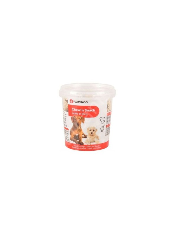 Flamingo Chew'n Snack Bones Lamb & Rice 500 gr Kuzu Etli ve Pirinçli Köpek Ödül Maması