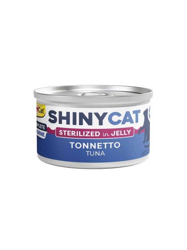 Gimcat Shinycat Jelly (Jöle içinde) Ton Balıklı Kısır Kedi Konservesi 70gr