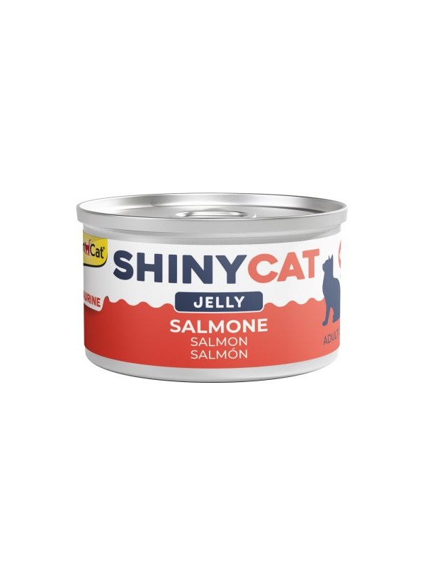 Gimcat Shinycat Jelly (Jöle içinde) Somon Balıklı Kedi Konservesi 70gr