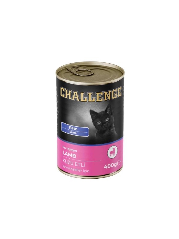 Challenge Kuzu Etli Pate Yavru Kedi Konservesi 400 g
