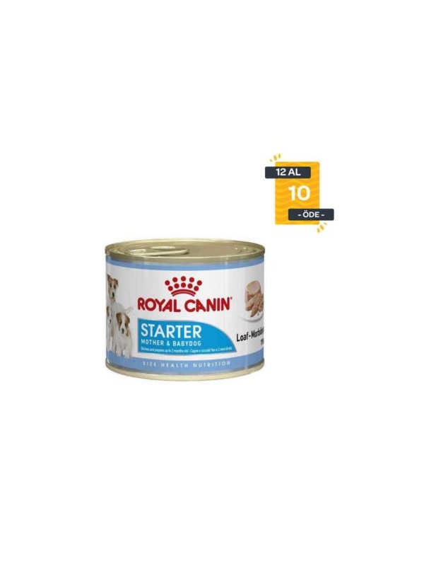 Royal Canin Starter Mousse Yavru Köpek Konservesi 195 Gr X 12 Adet