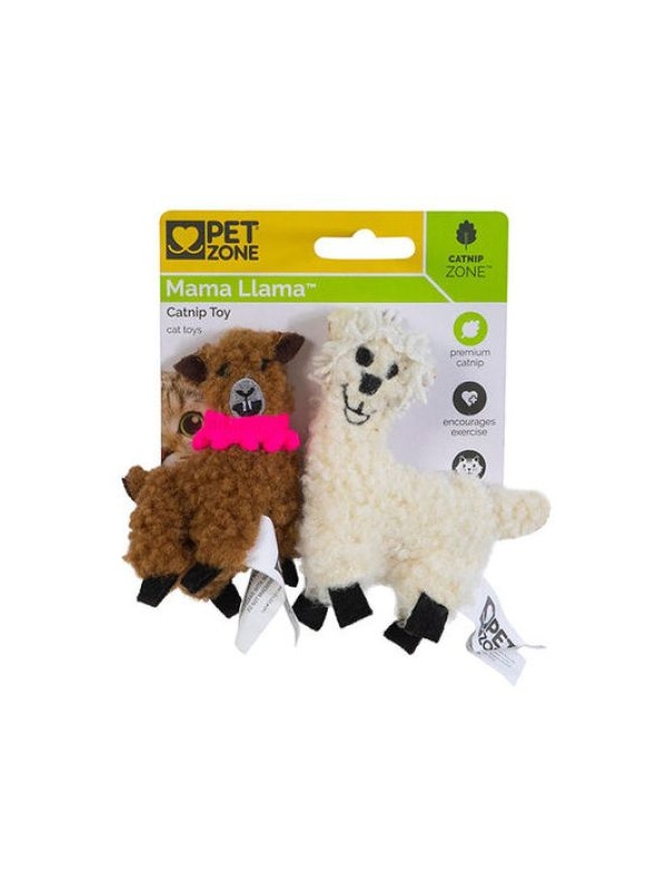 Pet Zone Mama Llama Kedi Otlu 2 li Kedi Oyuncağı