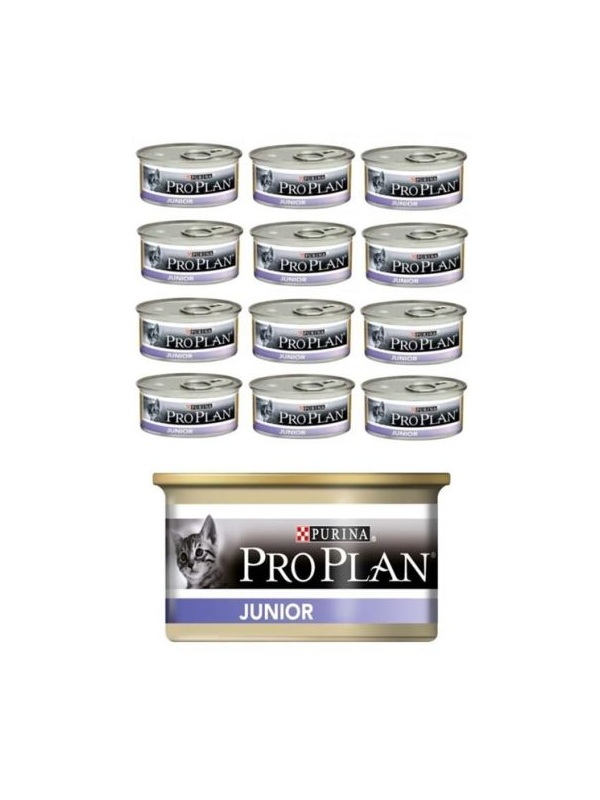 Pro Plan Junior Tavuklu Yavru Kedi Konservesi 85 G*12 Adet