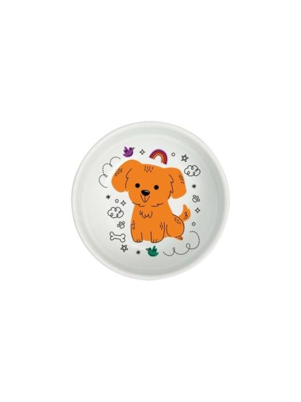 Natura Rainbow Köpek Seramik Mama Kabı 400 ml 15 cm