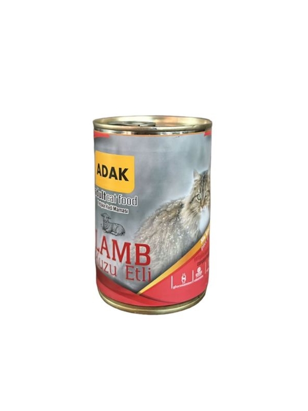 Kuzu Etli Yetişkin Kedi Maması Konservesi 24 x 415 G