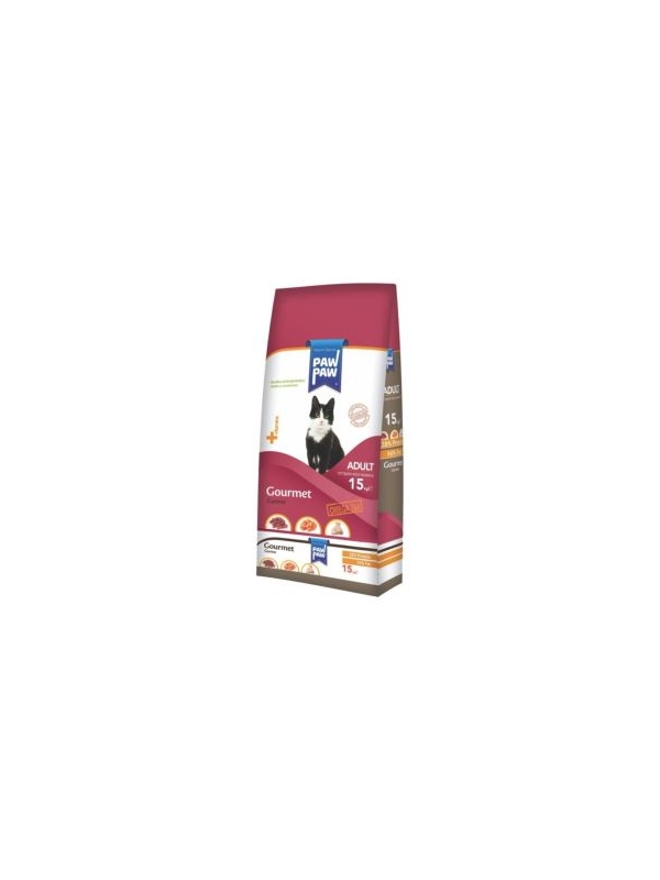 Paw Paw Gurme Yetişkin Kedi Maması 15 Kg