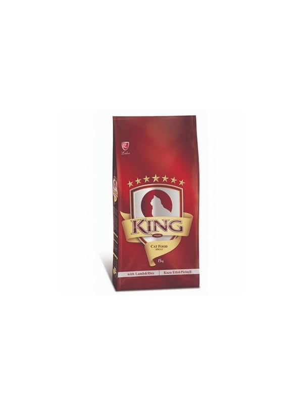 King Kuzulu Ve Pirinçli Yetişkin Kedi Maması 15 Kg