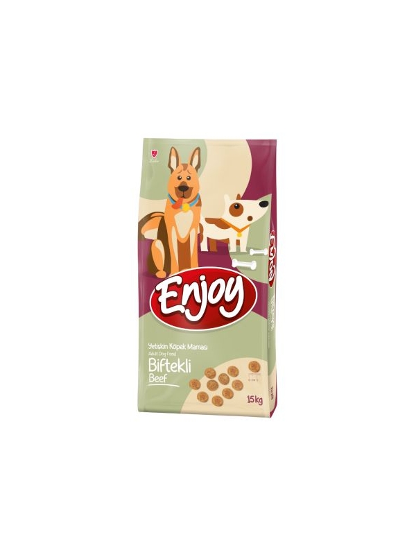 Enjoy Biftekli 15 kg Köpek Maması