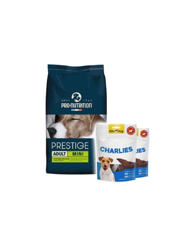 Pro Nutrition Prestige Küçük Irk Yetişkin Köpek Maması 8 Kg + 2 Adet Gimdog 70 Gr Köpek Ödülü
