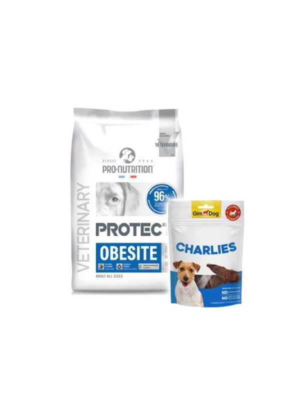 Pro Nutrition Protect Veterinary Obesite Kilo Kontrolü İçin Köpek Maması 2 Kg + Gimdog 70 Gr Köpek Ödülü