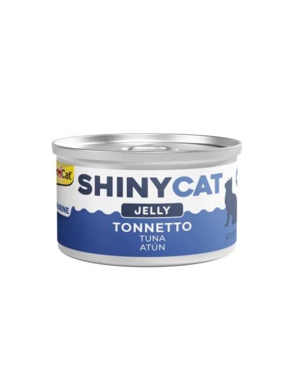 Gimcat Shinycat Sos İçinde Jelly Tuna Balıklı Kedi Konserve Maması 70 Gr
