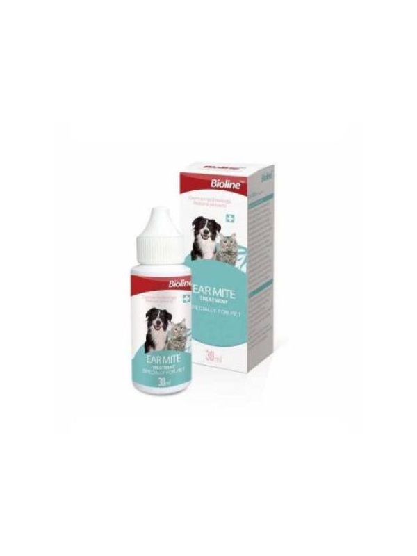 Bioline Kedi ve Köpekler İçin Kulak Temizleme Yağı 30 Ml
